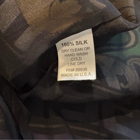 NWT, Sauvage Swim Silk Kimono, One Size - Picture 13 of 13